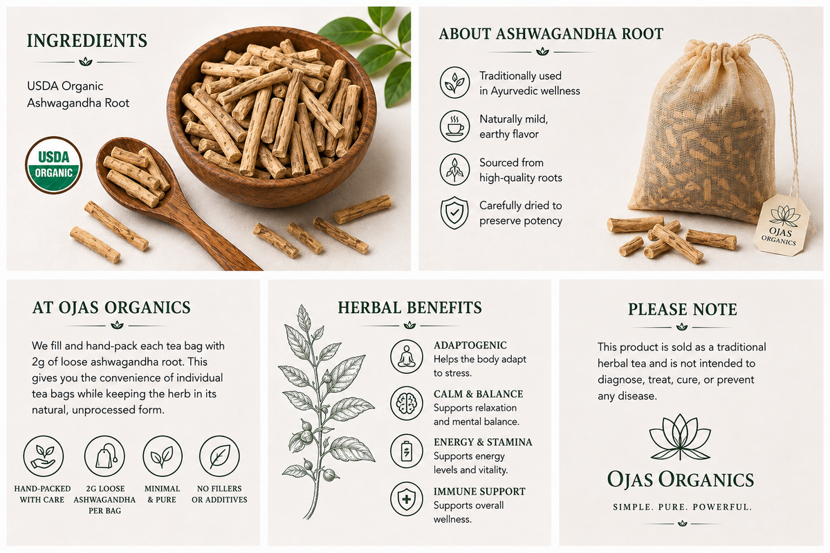 Ashwagandha Root Tea Bags