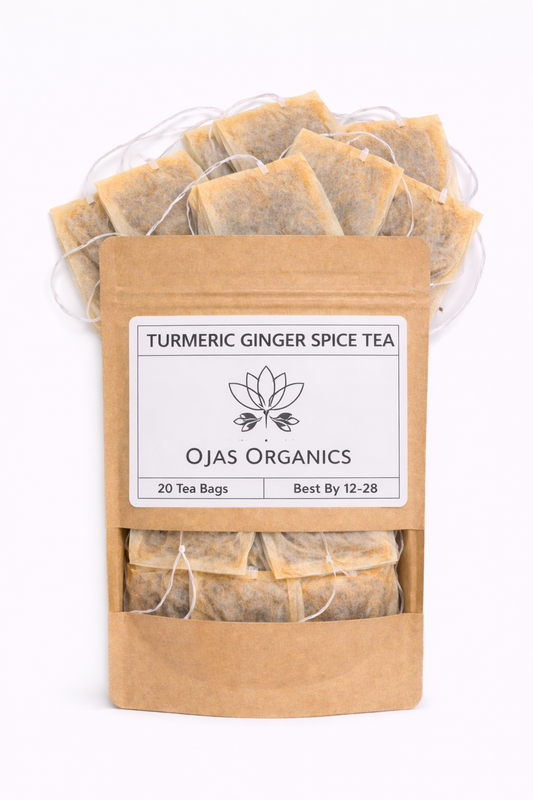 Turmeric Ginger Spice Tea Bags