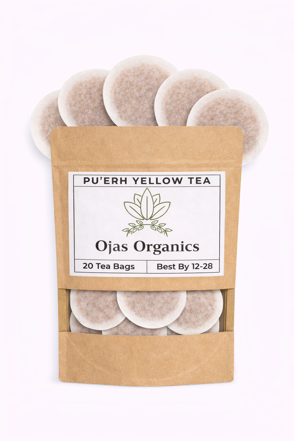 Pu'erh Yellow Tea Bags