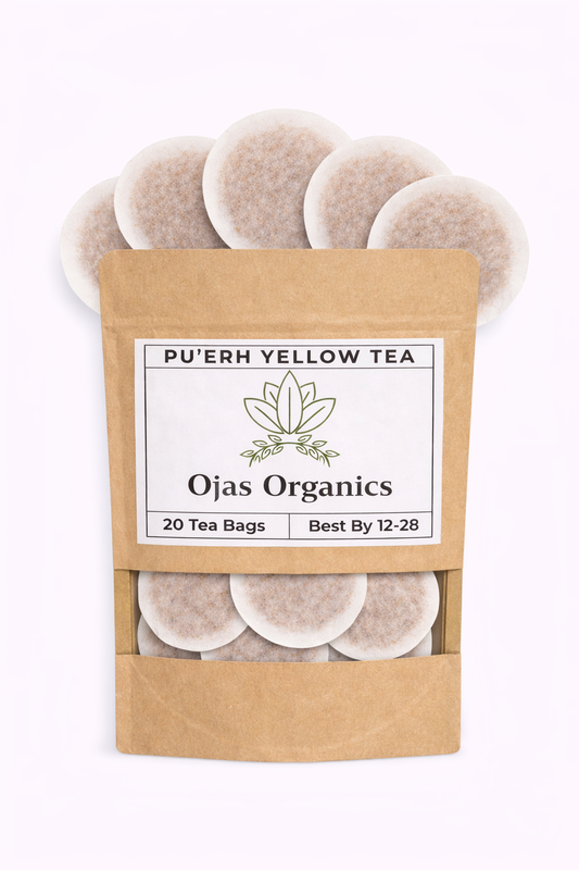 Pu'erh Yellow Tea Bags